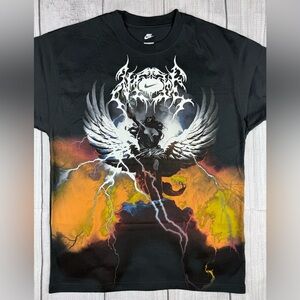 NWT! Nike NSW Max90 Embrace Victory T-Shirt HQ2579-045 Charcoal Sz Medium